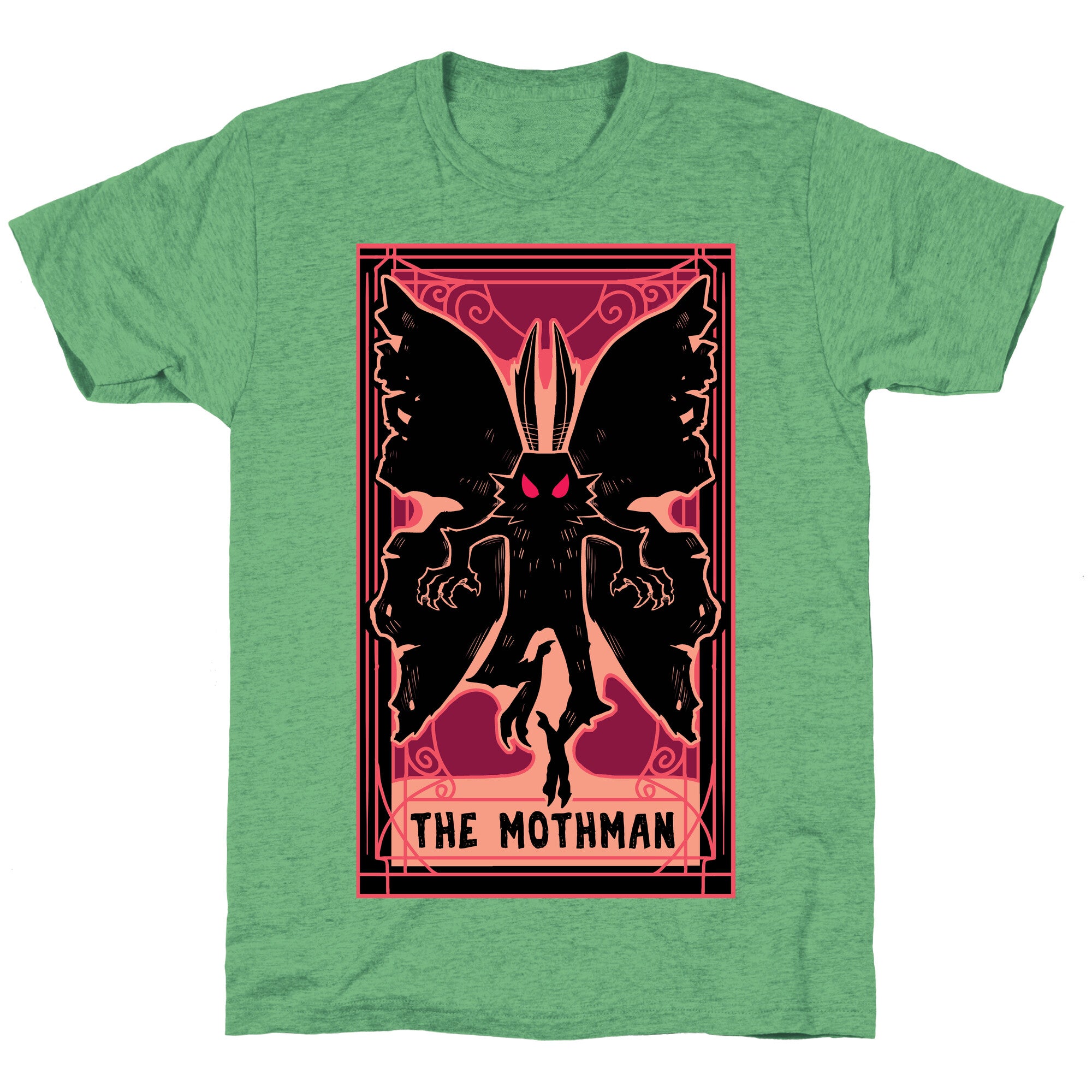 The Mothman Tarot Unisex Triblend Tee